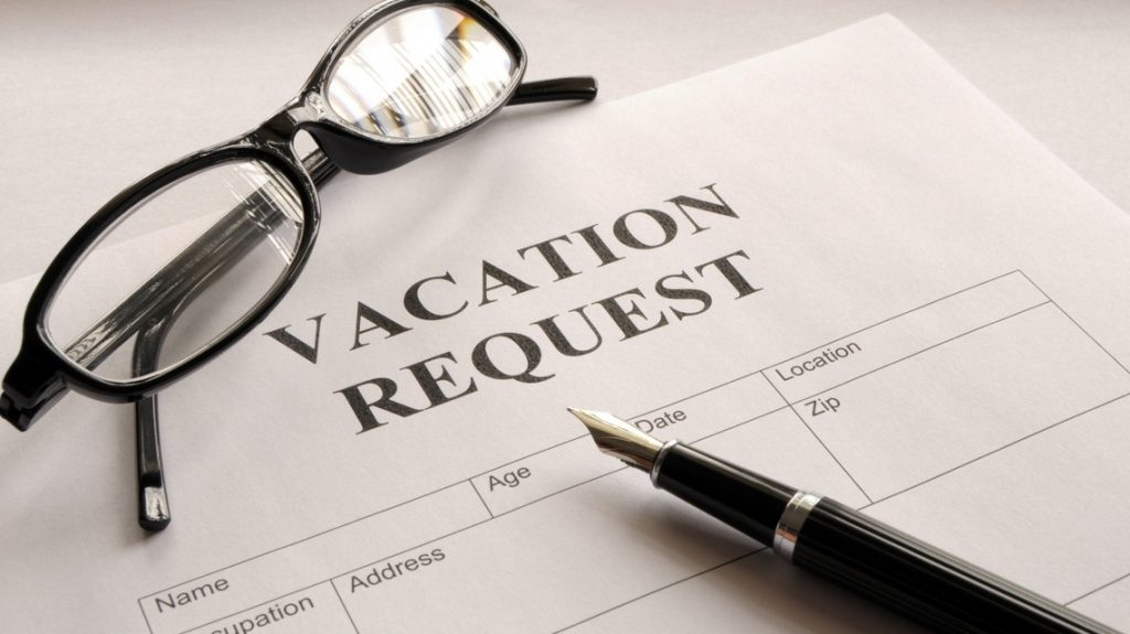 plantilla de solicitud de vacaciones