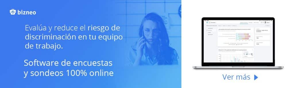 imagen mostrando un software para evaluar la discriminación laboral