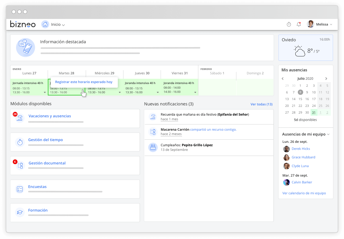 Portal de Recursos Humanos
