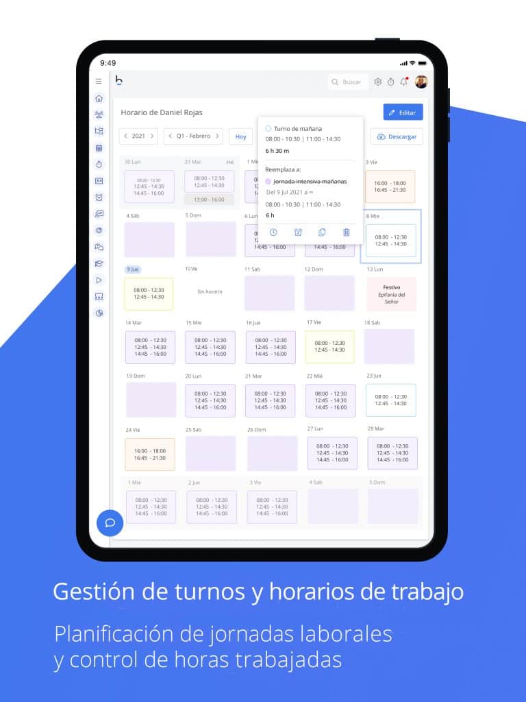 app de turnos de trabajo