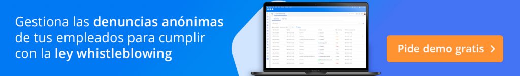 Software de canal de denuncias & ético para cumplir ley whistleblowing