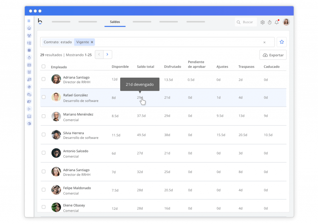 software para calcular automaticamente as férias dos colaboradores