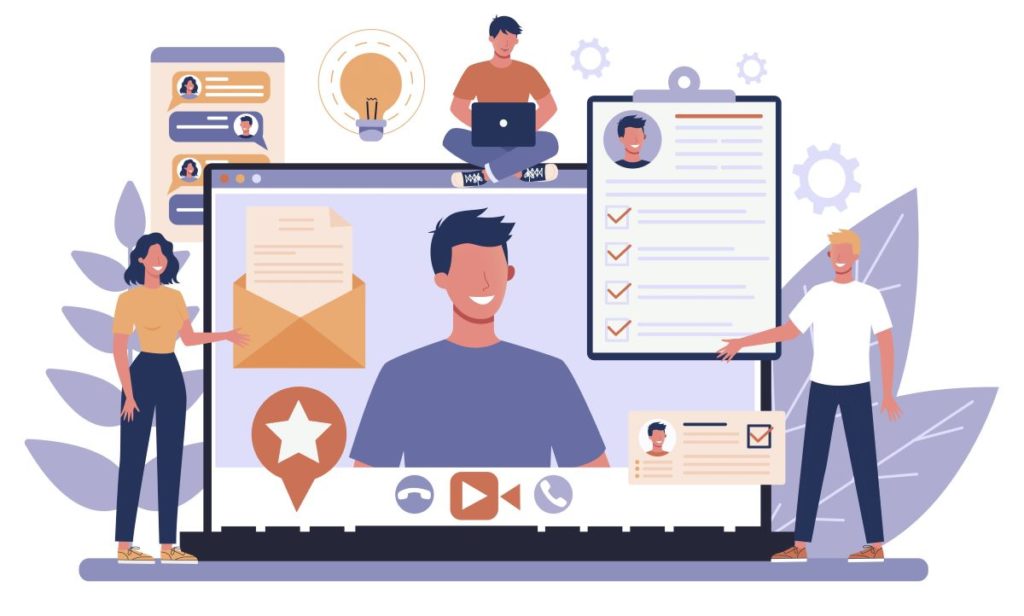 entrevista de trabajo online