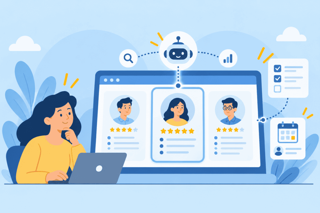 IA dans le recrutement et la sélection