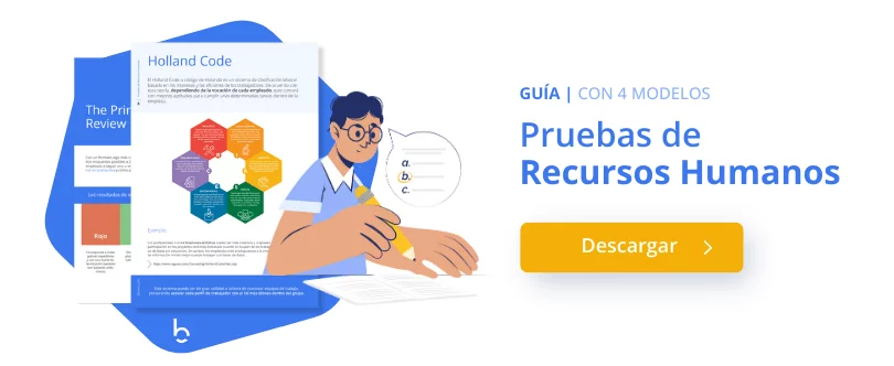 Guía sobre pruebas de Recursos Humanos