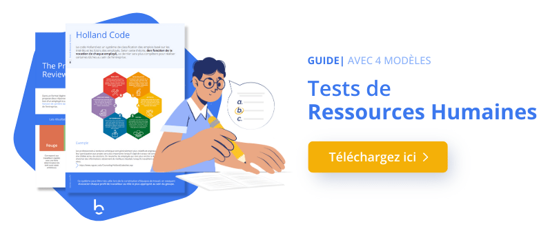 Guide tests de Ressources Humaines