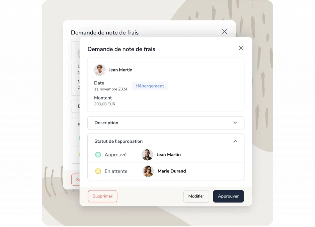 Logiciel de gestion des dépenses du personnel