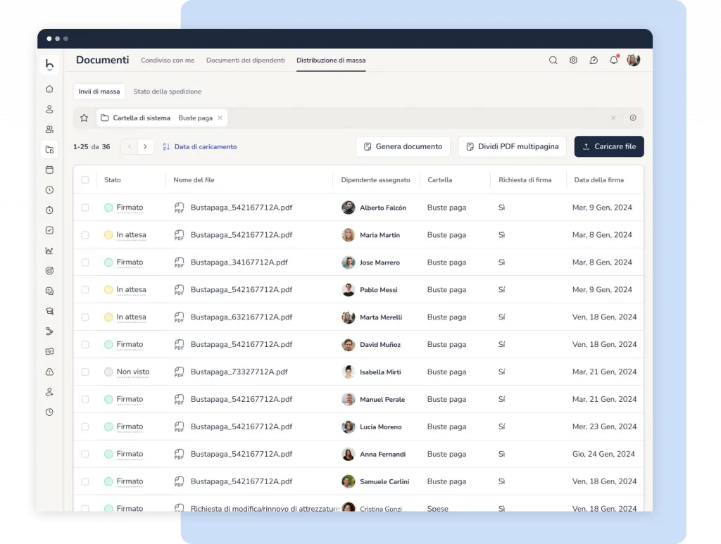 Registro di incidenti di paghe