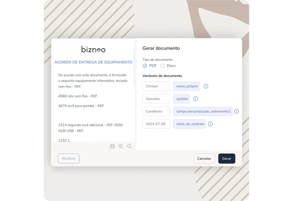 Programa assinatura digital contratos documentos
