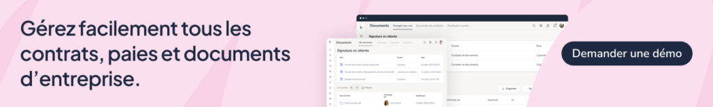 gestion des contrats, paies et documents