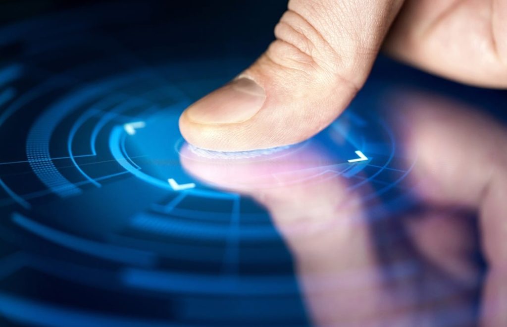 Controle de acesso biométrico