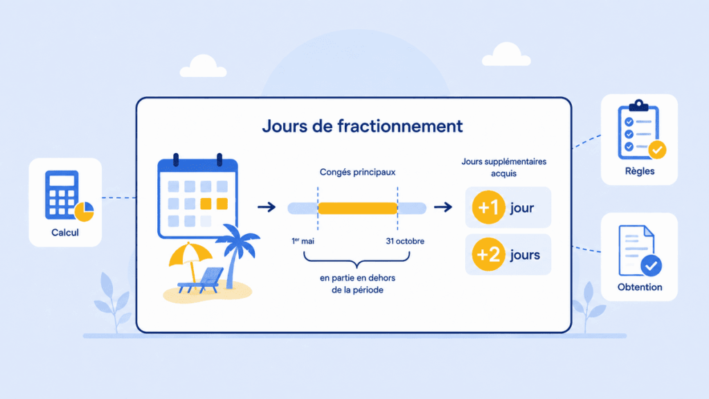 Jours de fractionnement
