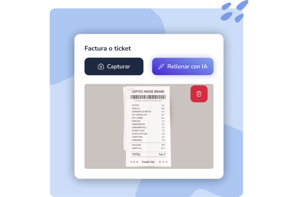 OCR en la gestión de gastos