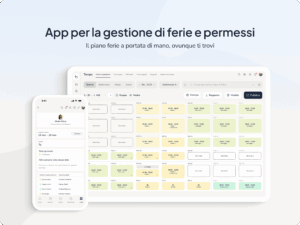 app per la gestione di ferie e permessi