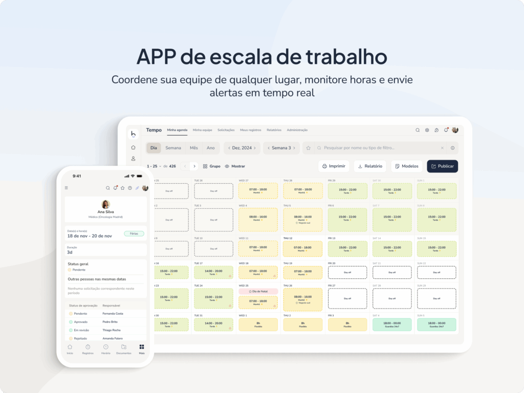 app de escala de trabalho