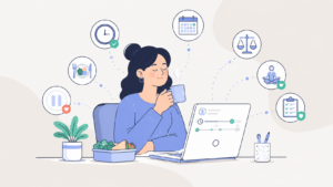 pausa no trabalho