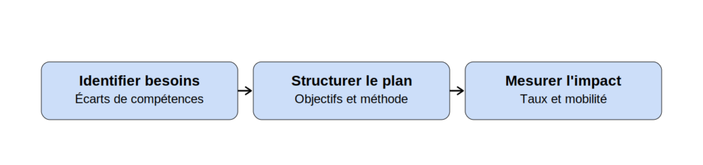 Schéma montée en compétence