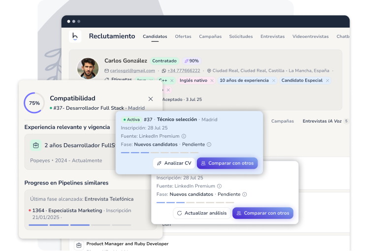 Matching de candidatos con inteligencia artificial