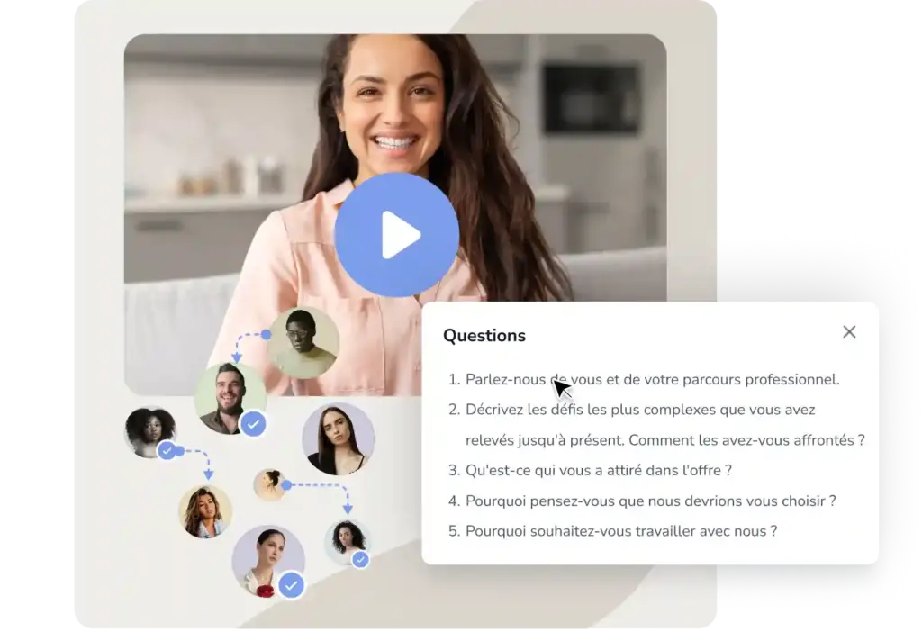 Logiciel d'entretiens video