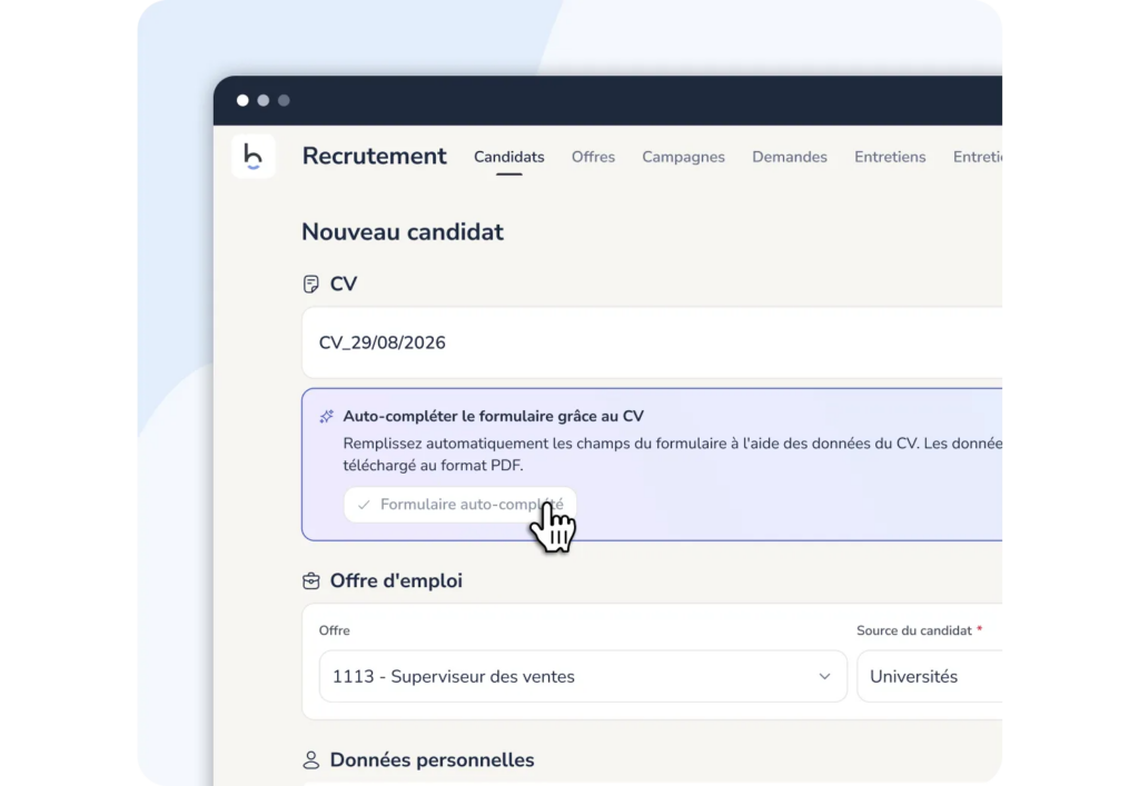 Parsing CV
