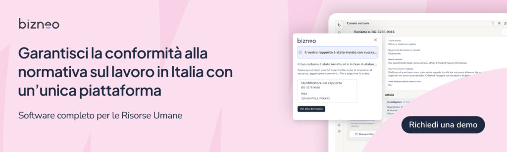 software per la conformità normativa sul lavoro