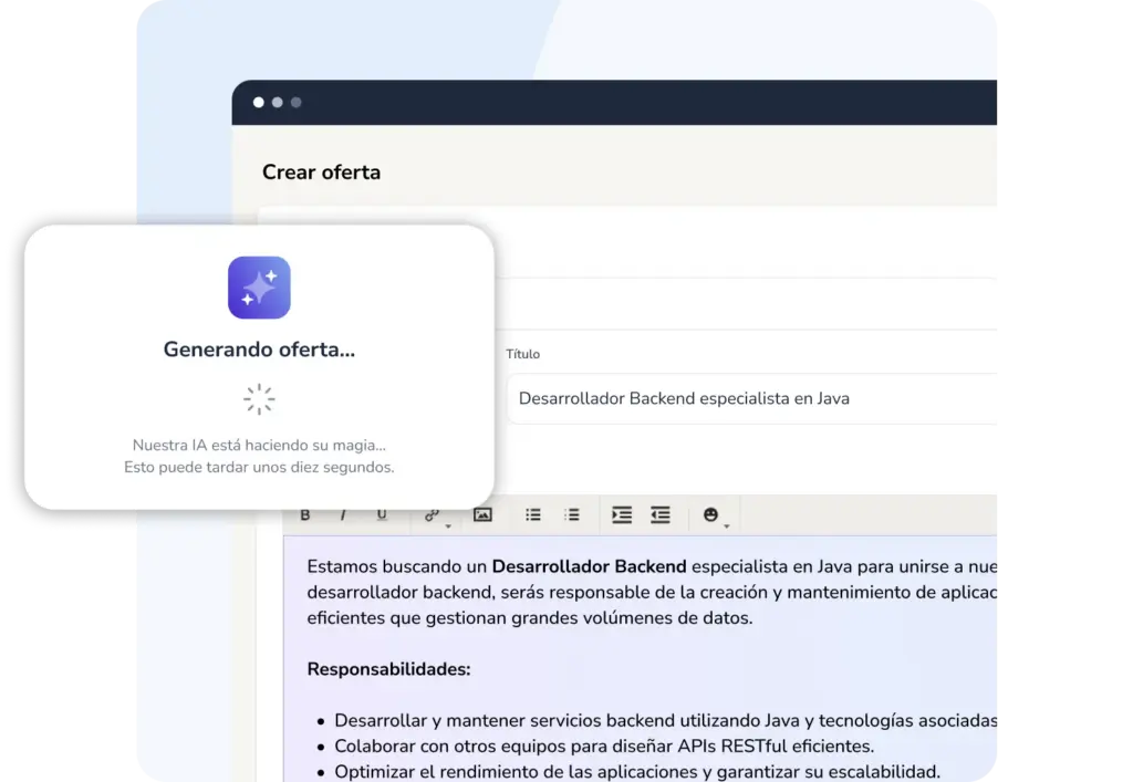 Generacion de ofertas con IA