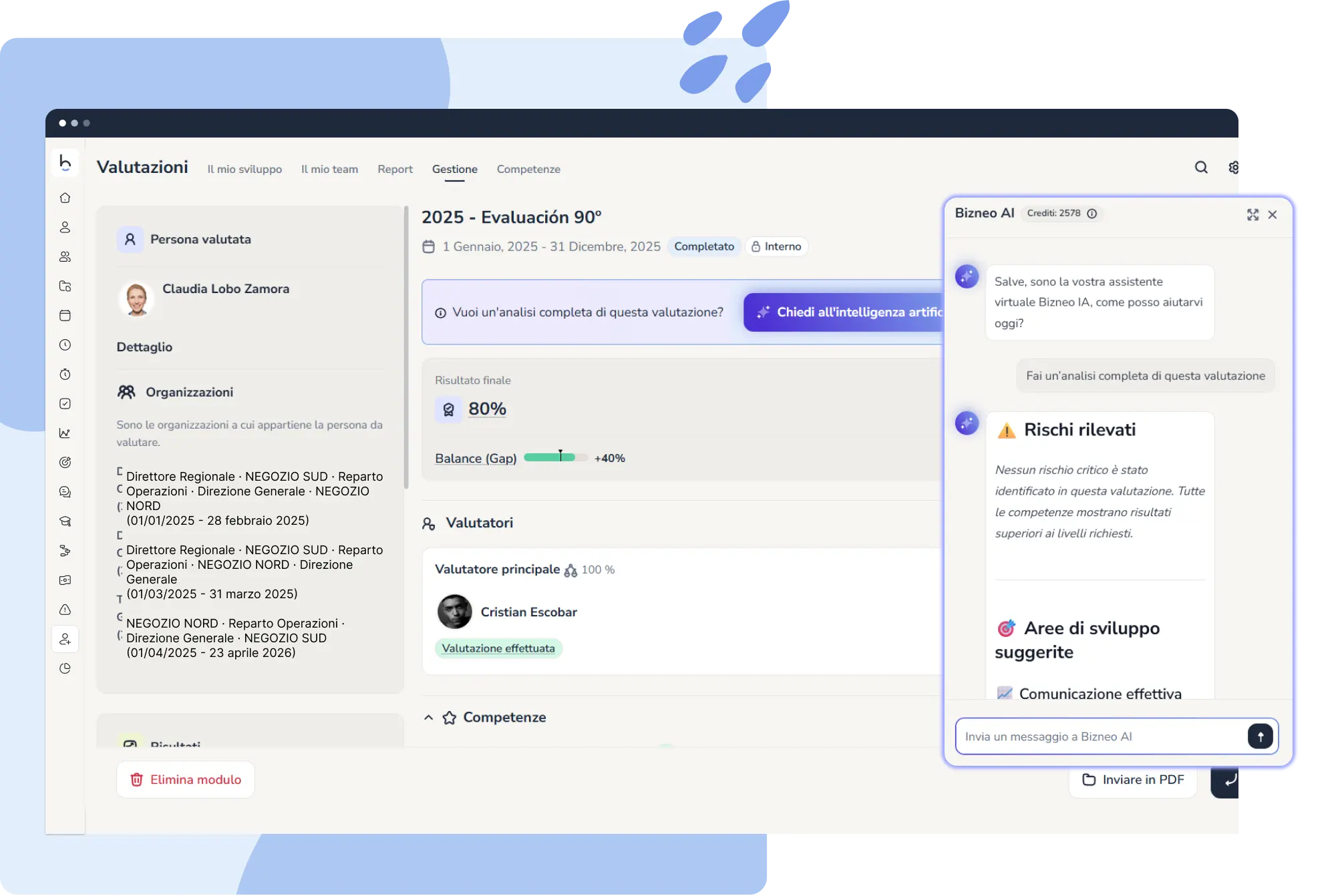 Agenti AI per valutare il talento e le performance