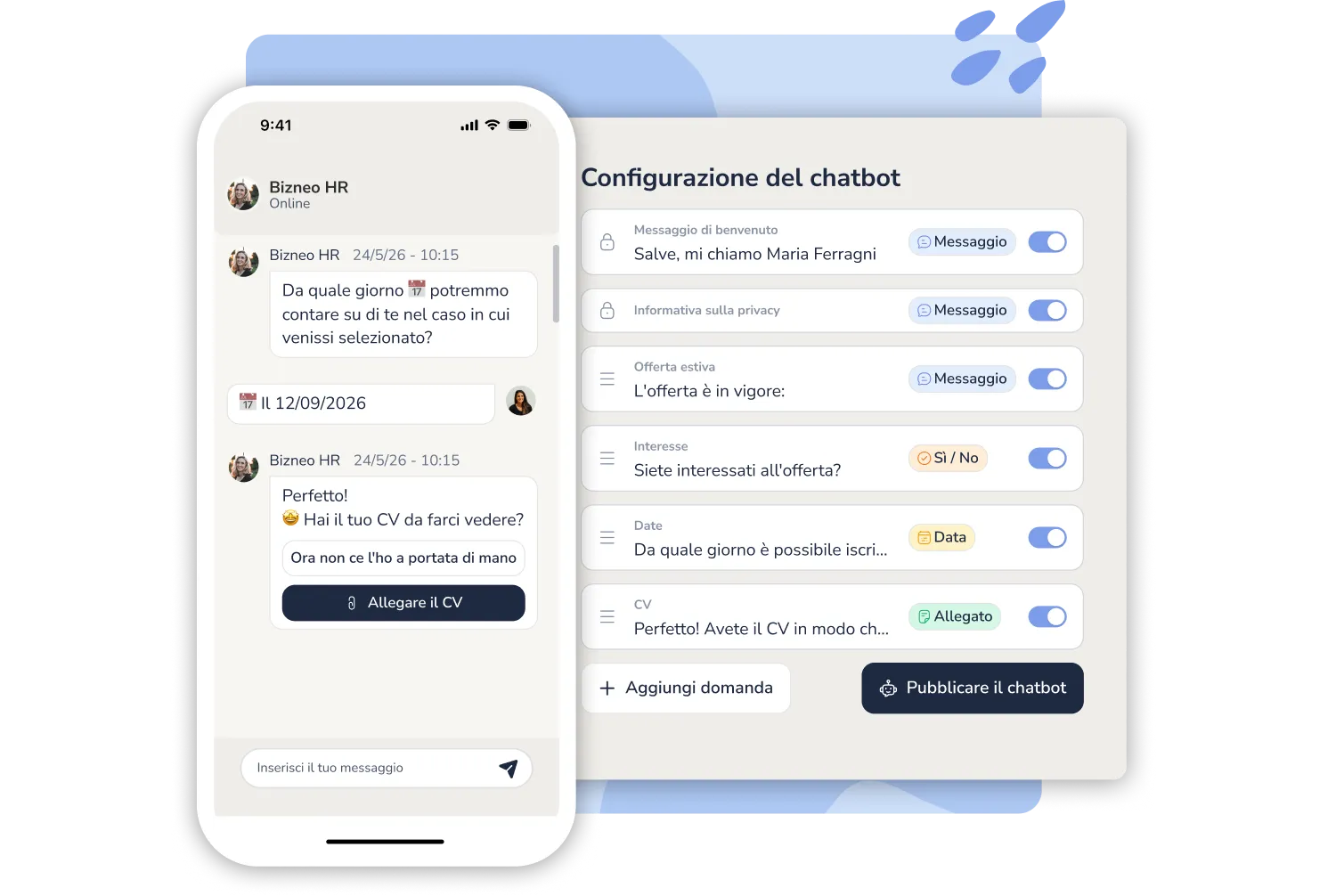 Agenti di screening dei CV