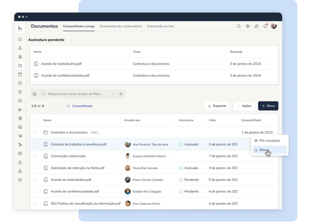 software de cadastro de colaboradores